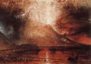 Volcano erupt, Joseph Mallord William Turner